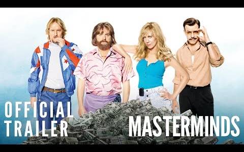 Asy bez kasy/ Masterminds(2016) - zwiastuny | Kinomaniak.pl