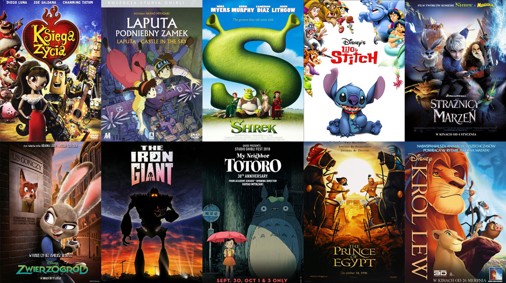Top 10 filmów dla dzieci, które zachwycą też dorosłych
