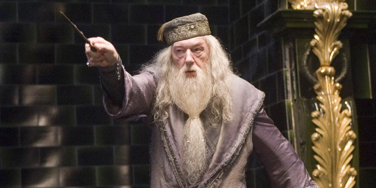 Profesor Dumbledore z serii o Harrym Potterze